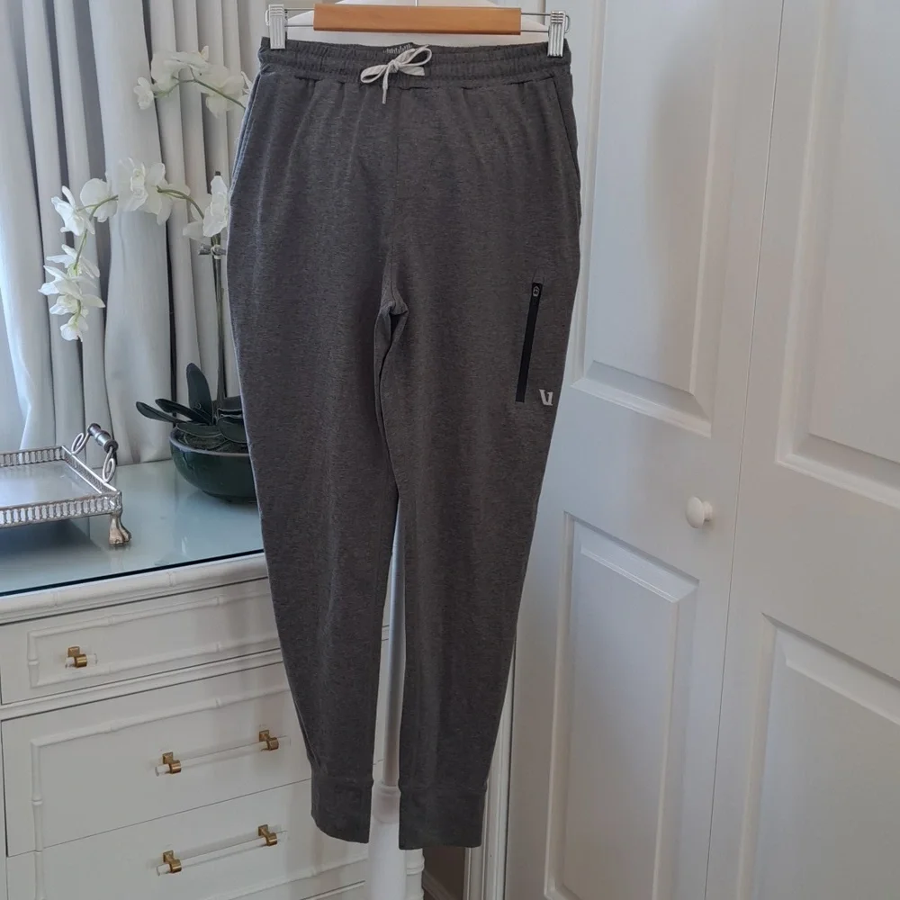 NWOT Vuori Mens Sunday‎ Rise & Shine Athletic Jogger Pants Heather Green SM